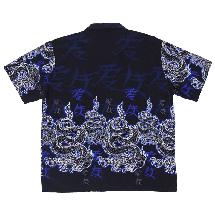 Mens Dragon Print AOP Shirt