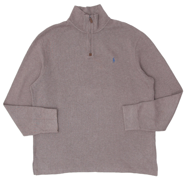 Mens Polo by Ralph Lauren Quarter Zip Sweater