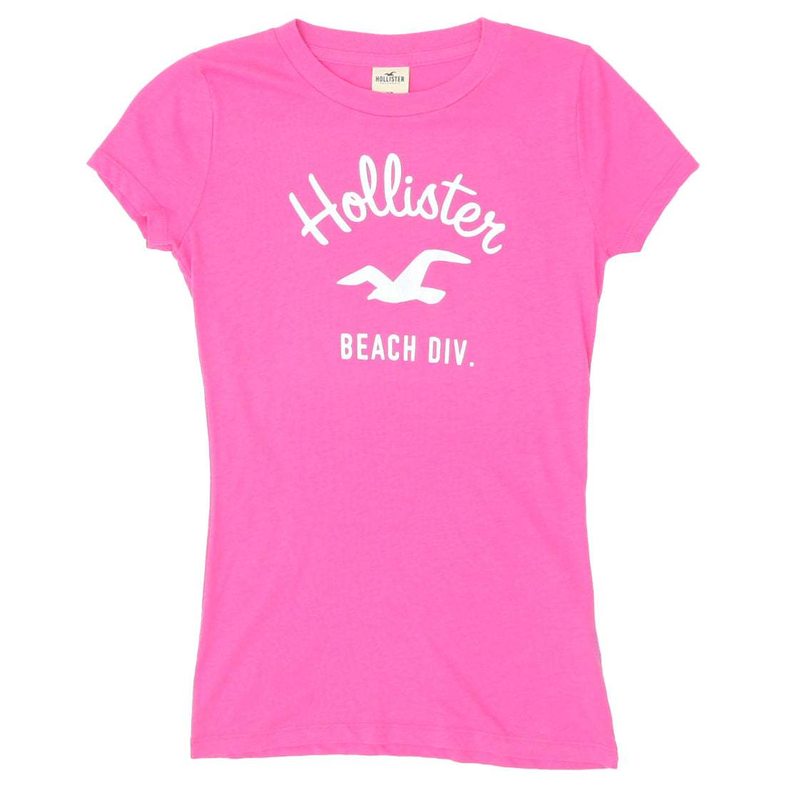 Hollister pink t shirt online