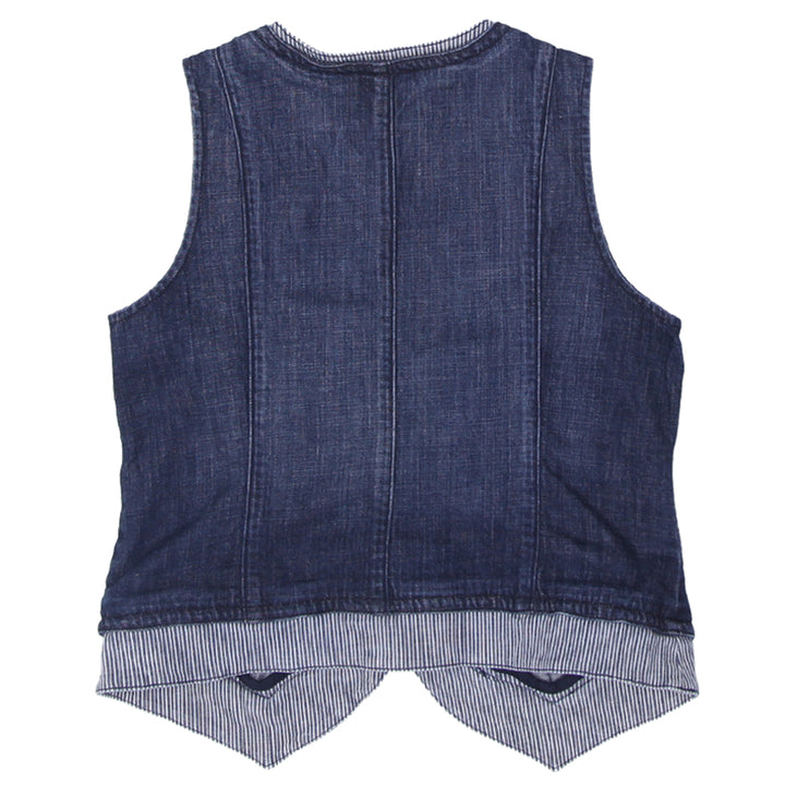 Ladies Chico's Platinum Denim Vest