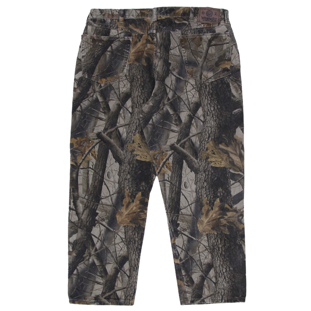 Mens Wrangler Forest Camo Pants