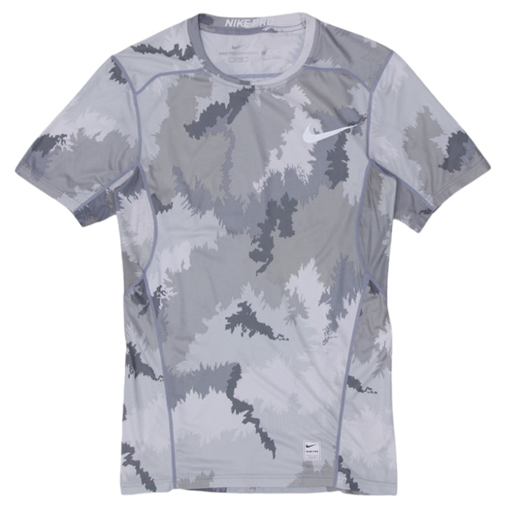 Mens Nike Pro Hypercool Camo Print Fitted T-Shirt