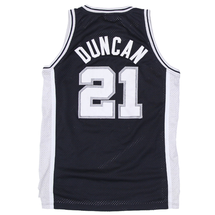 Mens Reebok NBA San Antonio Spurs Duncan # 21 Basketball Jersey