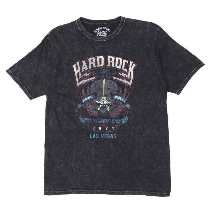 Mens Hard Rock Acid Wash Short Sleeve T-Shirt