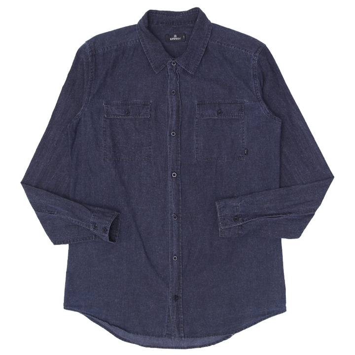 Mens Stussy Long Sleeve Shirt