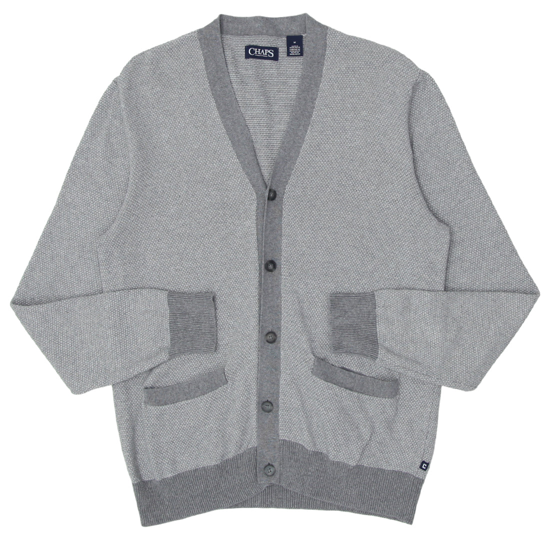 Chaps mens cardigan sweater deals