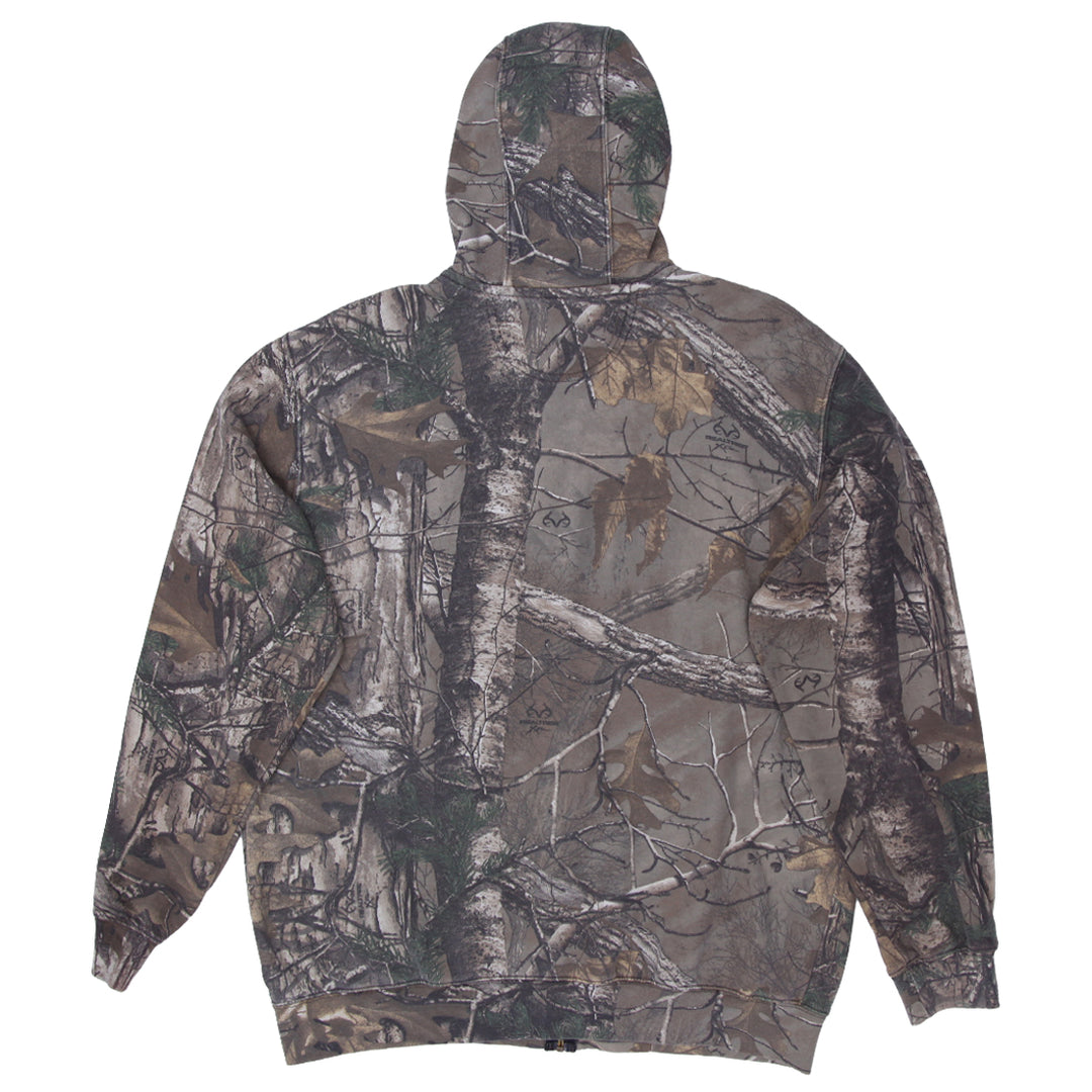 Mens Carhartt Original Fit Realtree Camo Full Zip Hoodie