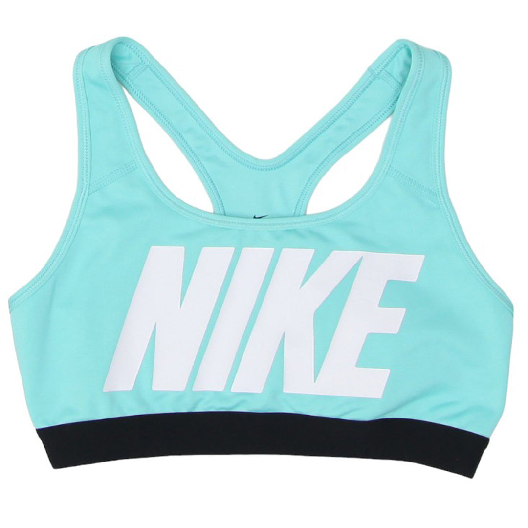 Ladies Nike Spell Out Racerback Sports Bra