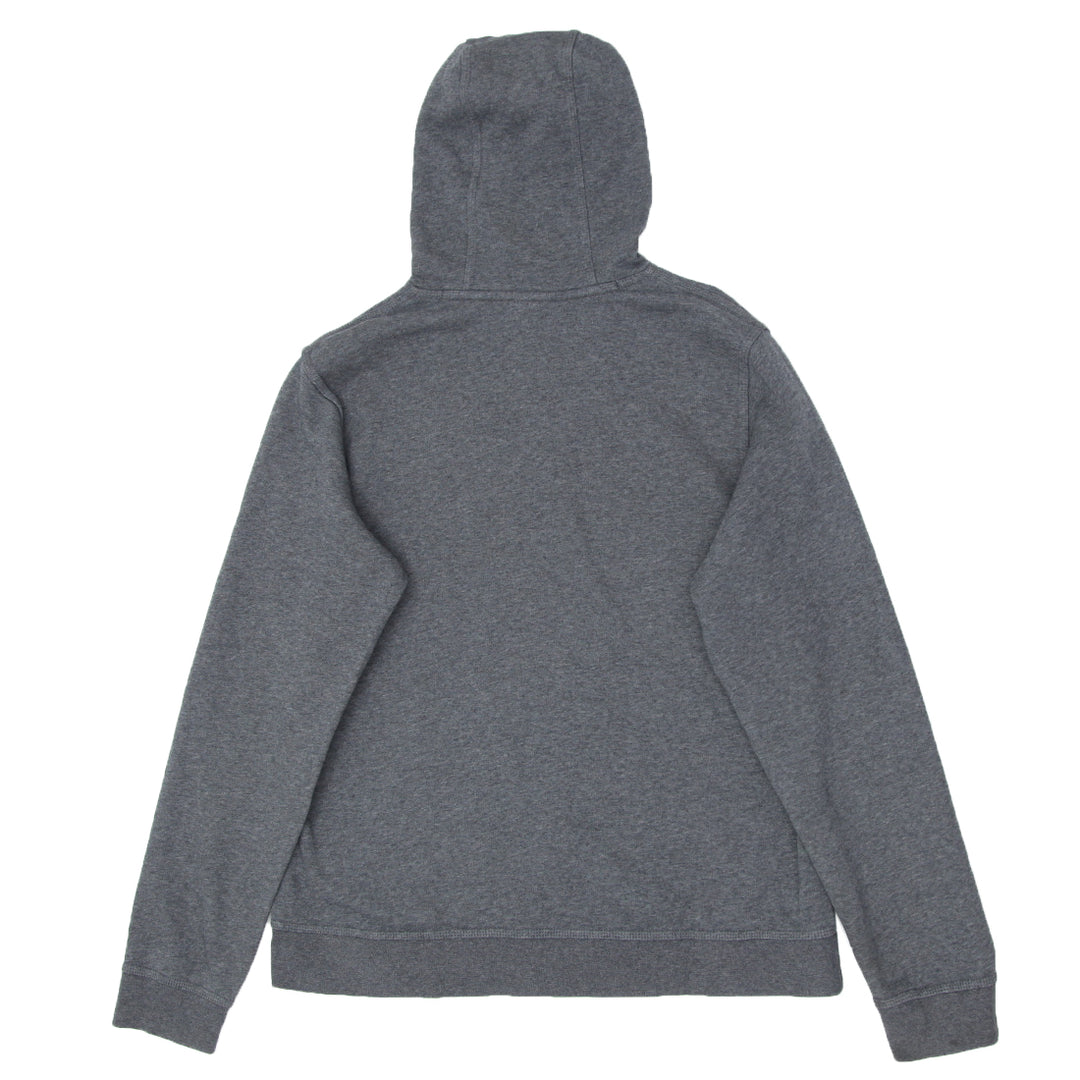 Mens Nike Spell Out Gray Pullover Hoodie