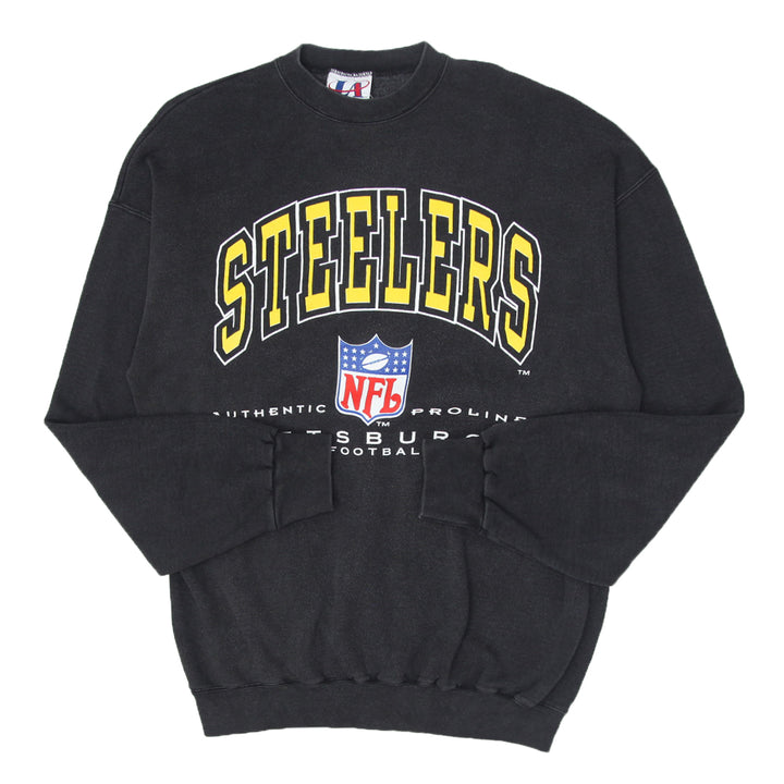 1994 Vintage Logo Athletic Pittsburgh Steelers Crewneck Sweatshirt Made In USA