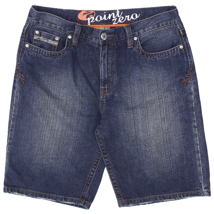 Mens Point Zero Denim Shorts