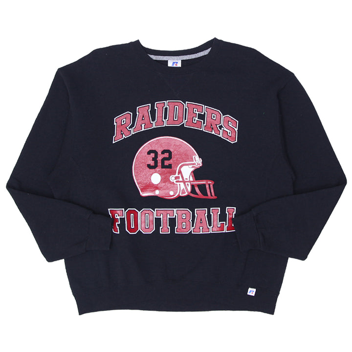 Mens Russell Athletic Los Angeles Raiders Crewneck Sweatshirt