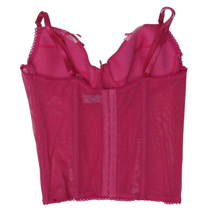 Ladies Mesh Pink Corset