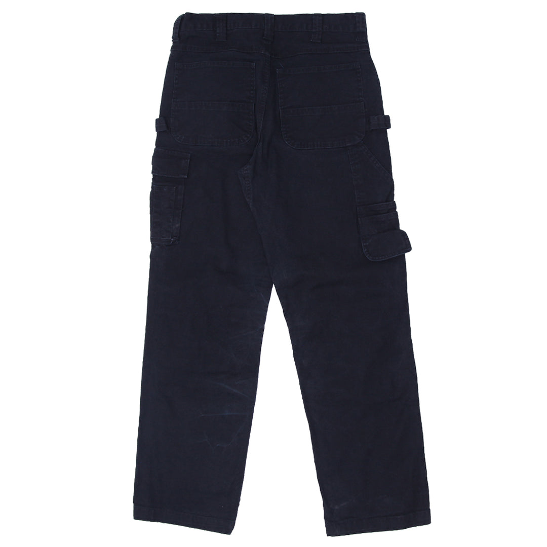 Mens Dakota Black Carpenter Pants