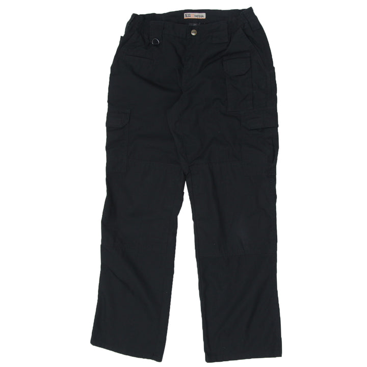 Ladies 5.11 Ripstop Black Cargo Tactical Pants