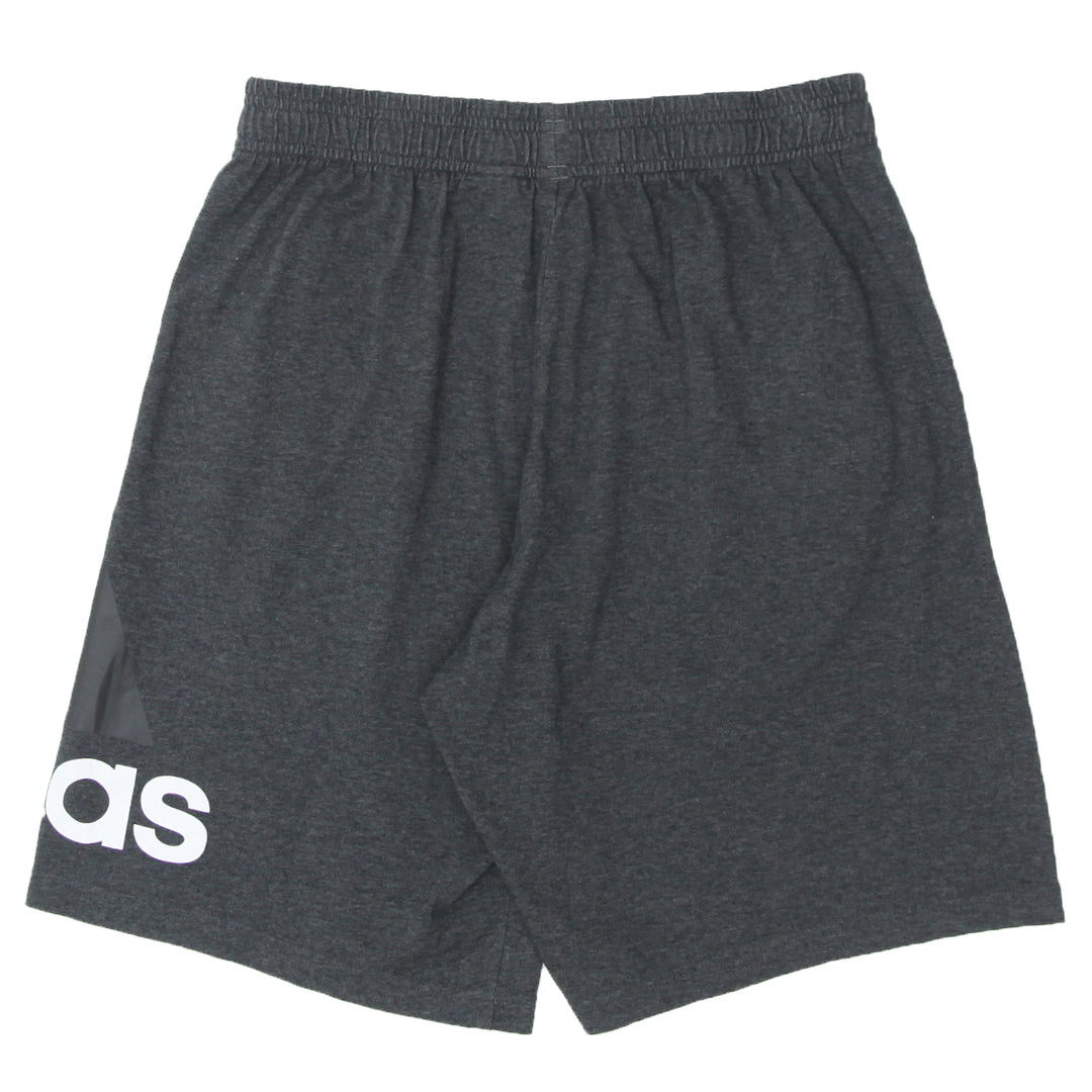 Mens Adidas Logo Gray Shorts