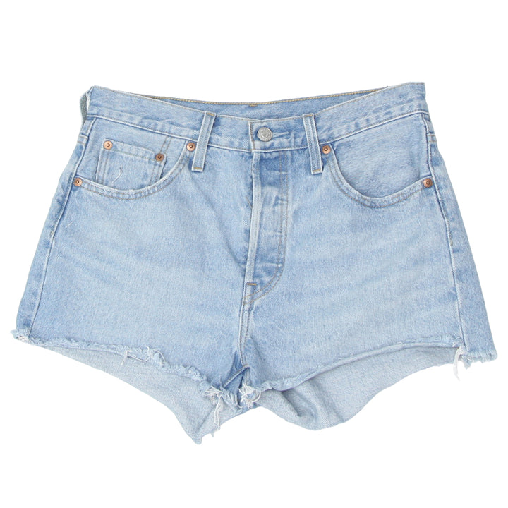 Ladies Levi Strauss 501 Button Fly Denim Shorts