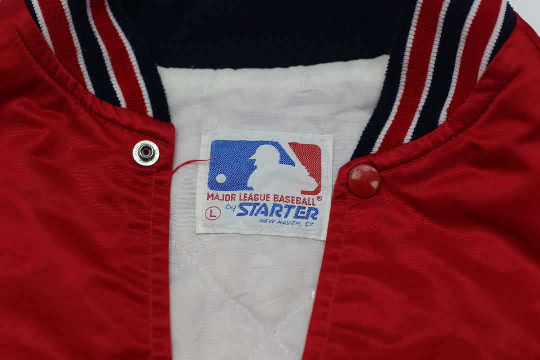 Vintage Starter MLB St.Louis Cardinals Quilted Satin Jacket