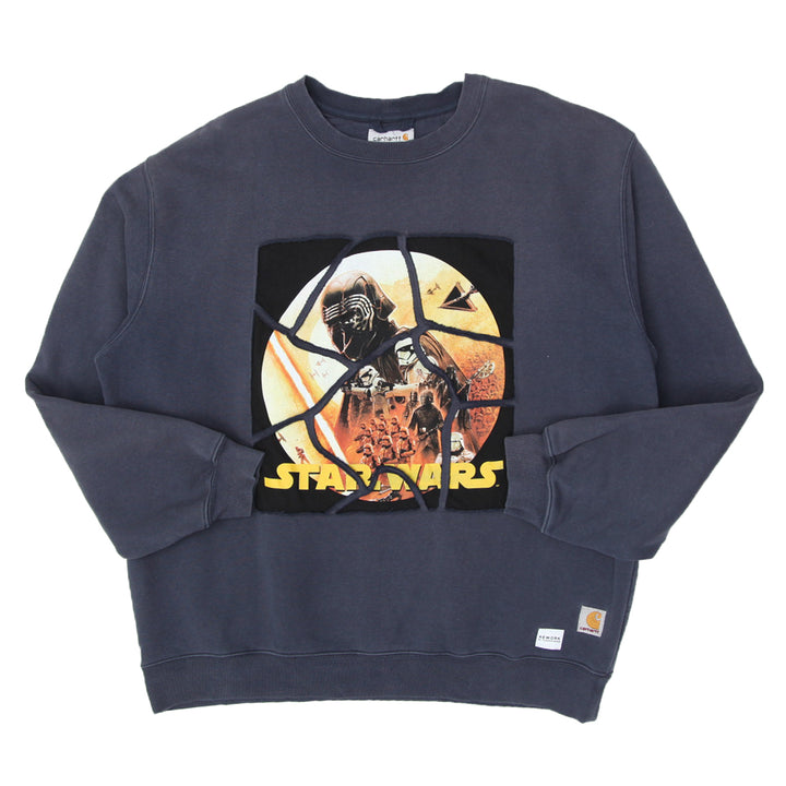 Rework Star Wars Patched Crewneck Sweatshirt