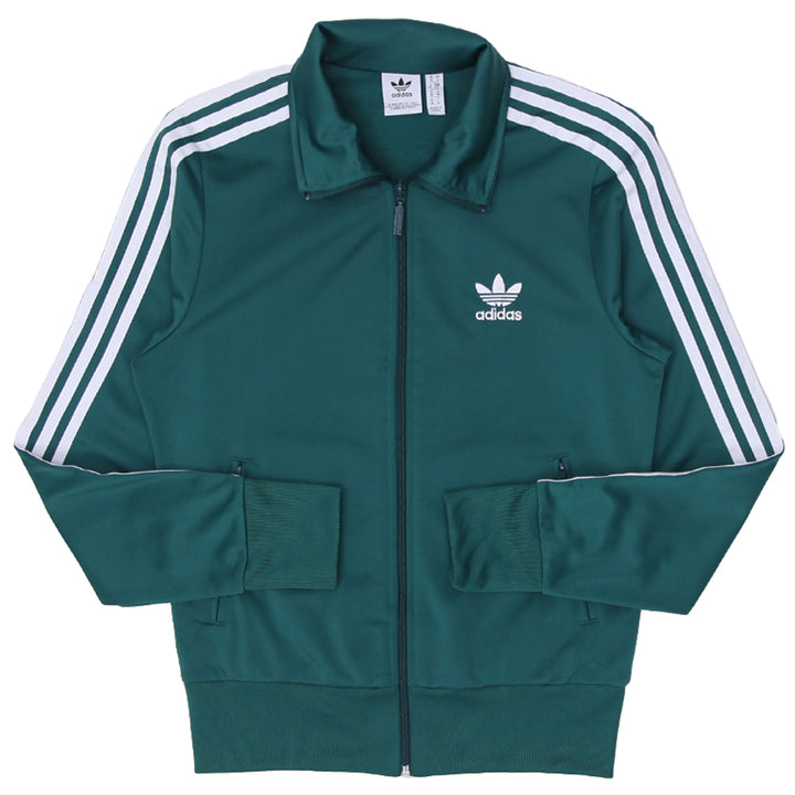 Ladies Adidas Trefoil Embroidered Full Zip Track Jacket