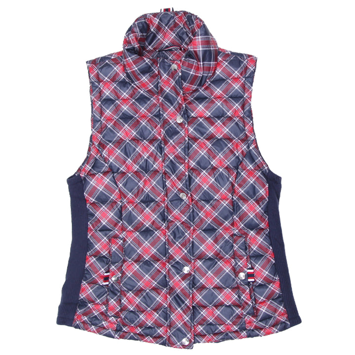 Ladies Tommy Hilfiger Plaid Puffer Vest