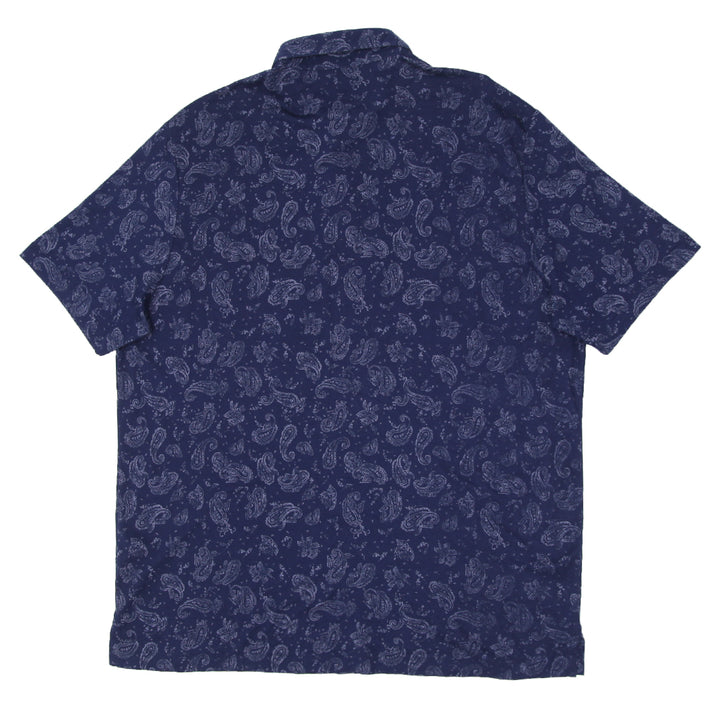 Mens Polo Ralph Lauren Paisley Print Polo T-Shirt