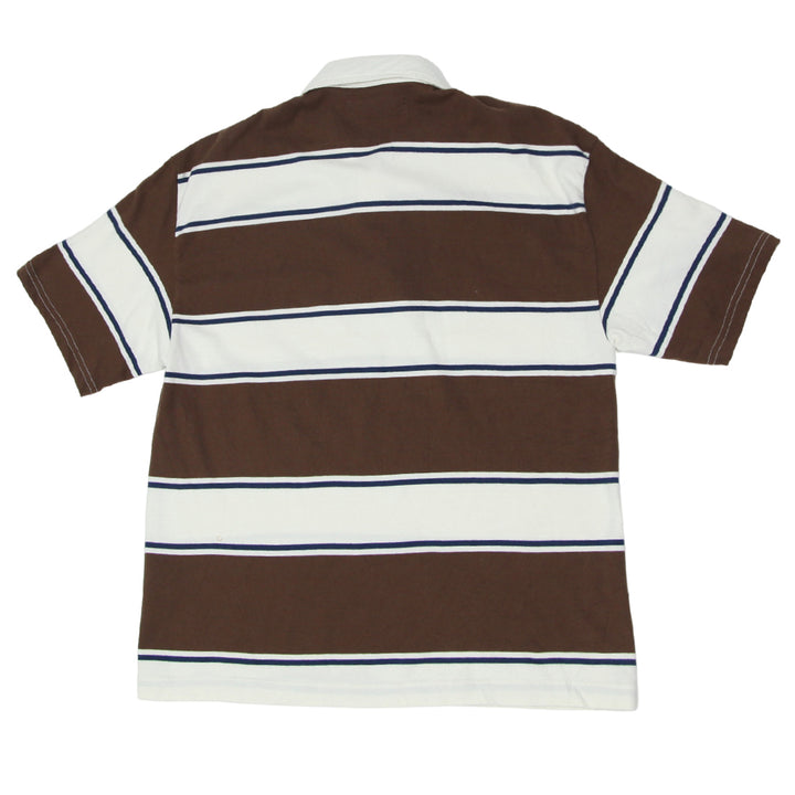 Mens Abercrombie & Fitch Oversized Stripe Polo T-Shirt