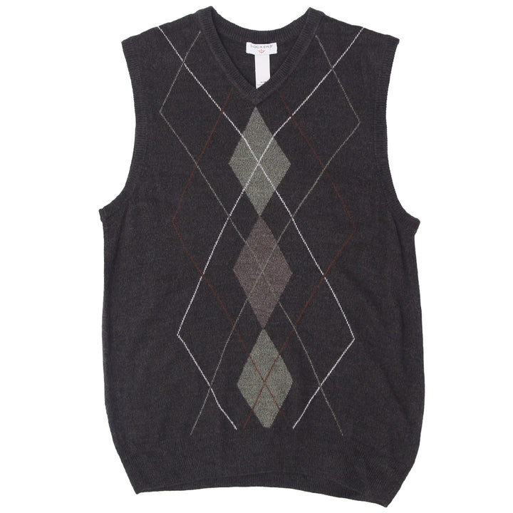 Mens Dockers Argyle V-Neck Sweater Vest