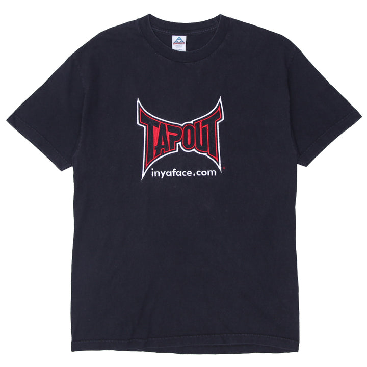 Mens Y2K AAA Tapout Black T-Shirt