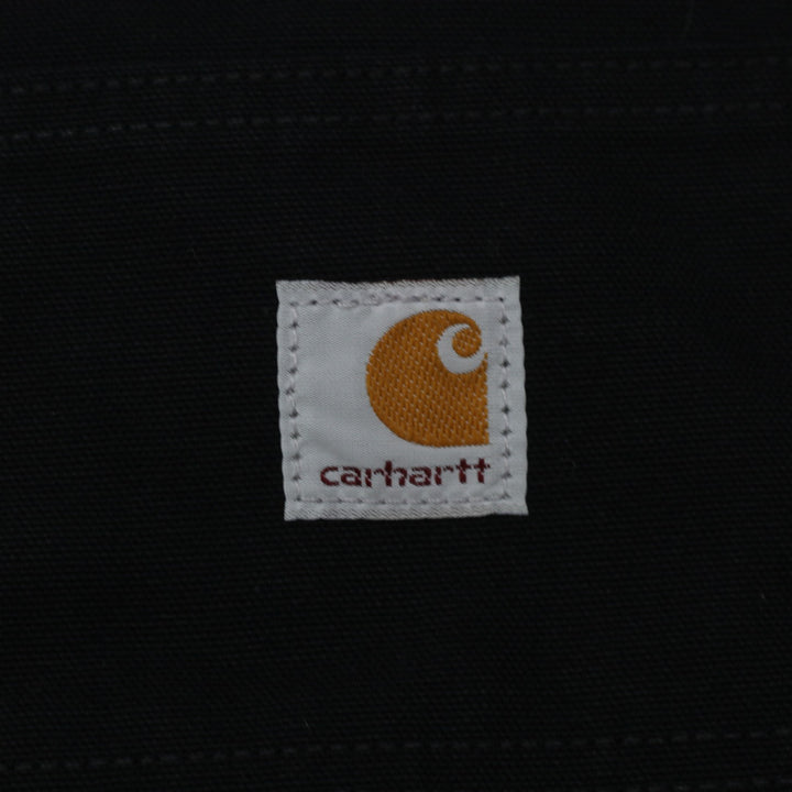 Mens Carhartt B01 BLK Dungaree Fit Double Knee Carpenter Work Pants