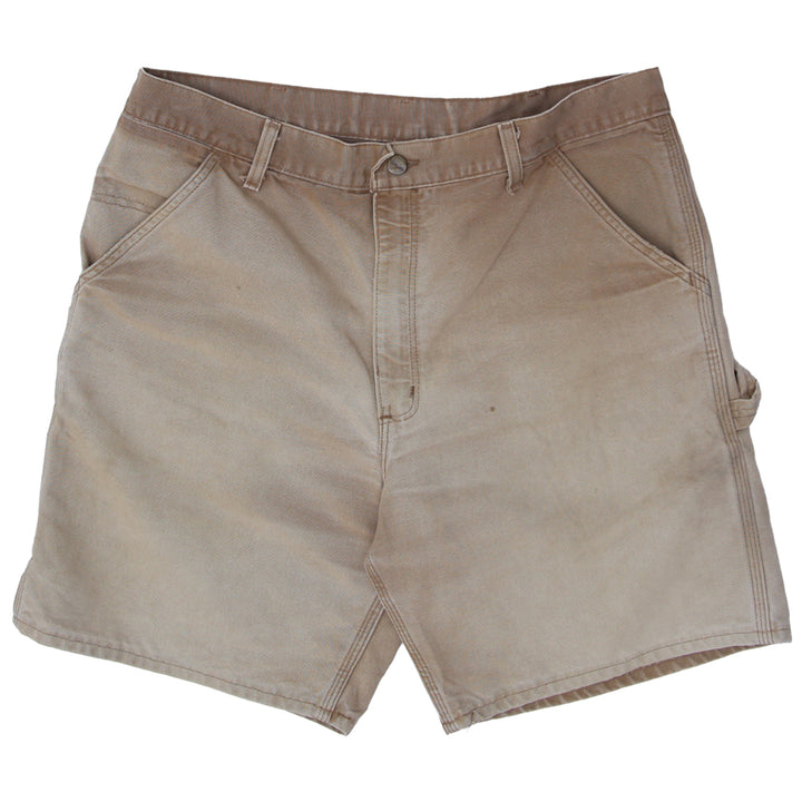 Mens Carhartt B25 BRN Carpenter Work Shorts