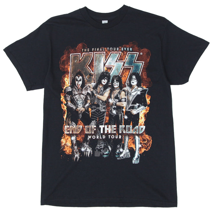 Mens Gildan Kiss Band End Of The Road The Final Tour T-Shirt