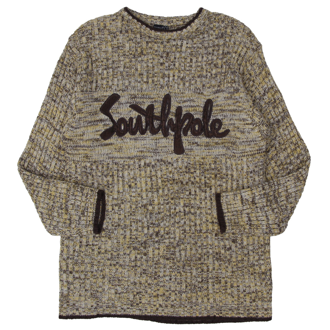 Mens Y2K Southpole Knit Sweater Fashion Rerun Vintage