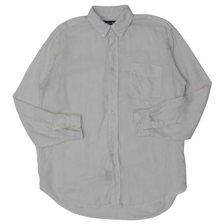 Mens Saville RowLong Sleeve Linen Shirt