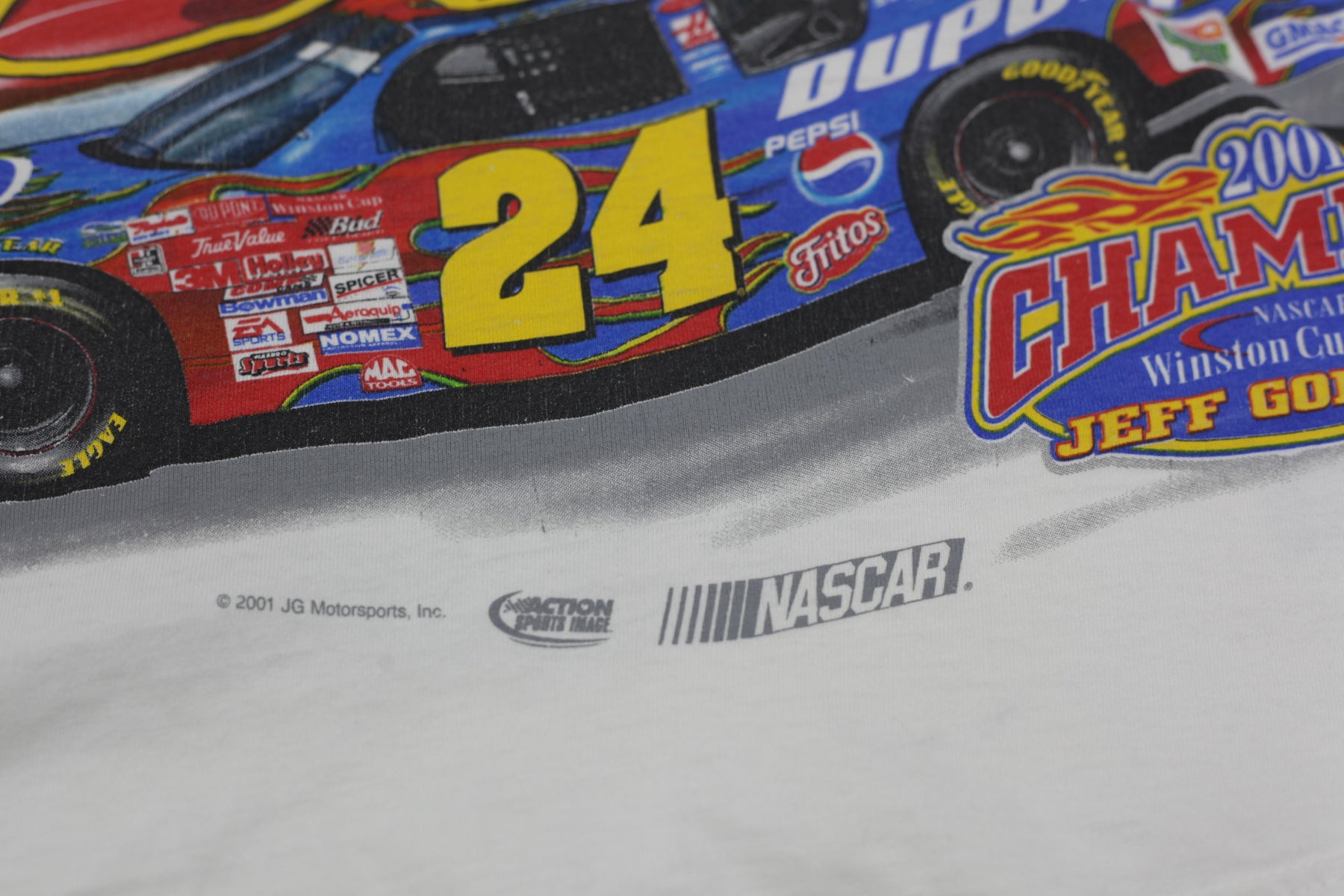 Vintage Jeff Gordon 2001 Heat up AOP T-shirt store