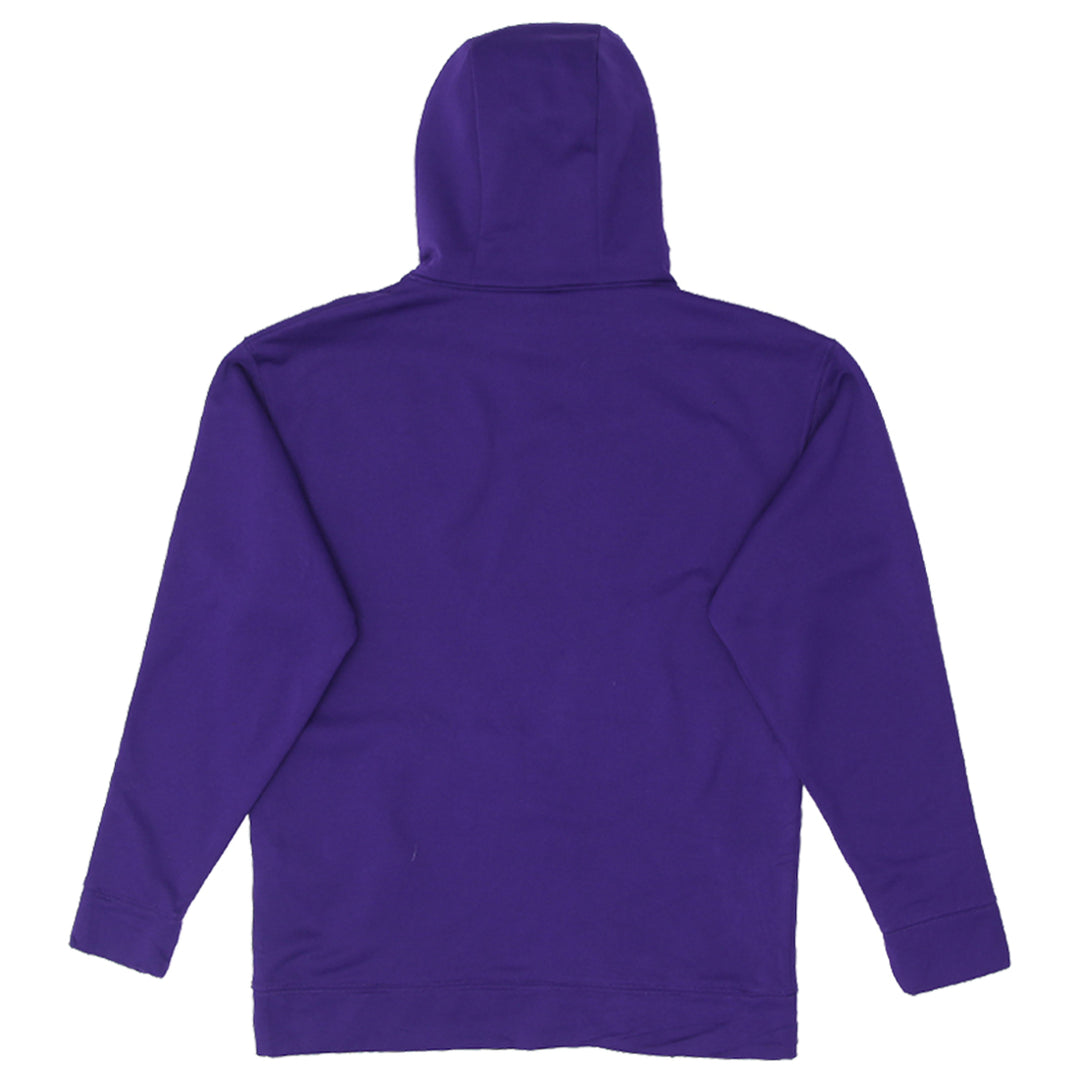 Mens Under Armour Embroidered Loose Purple Hoodie