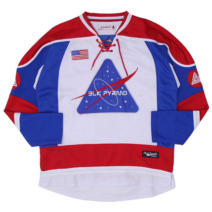 Mens Black Pyramid Team USA Hockey Jersey