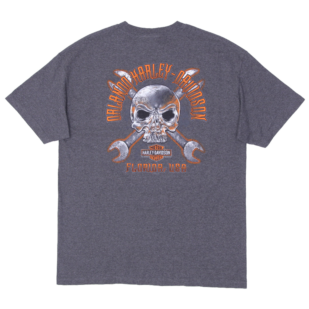 Mens Harley Davidson Orlando Florida USA T-Shirt