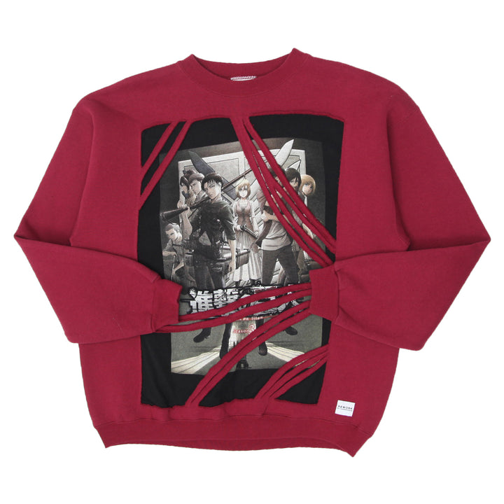 Rework Attack On Titan Season 3 Crewneck Sweatshirt