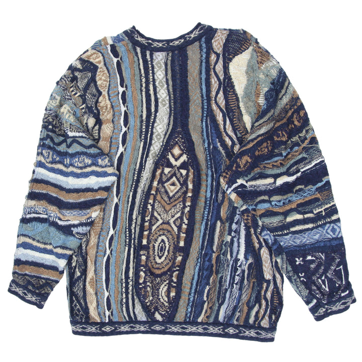 Vintage Coogi Classic 3D Knitted Sweater