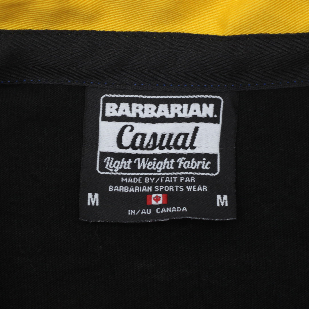 Vintage Barbarian Casual Rugby Shirt