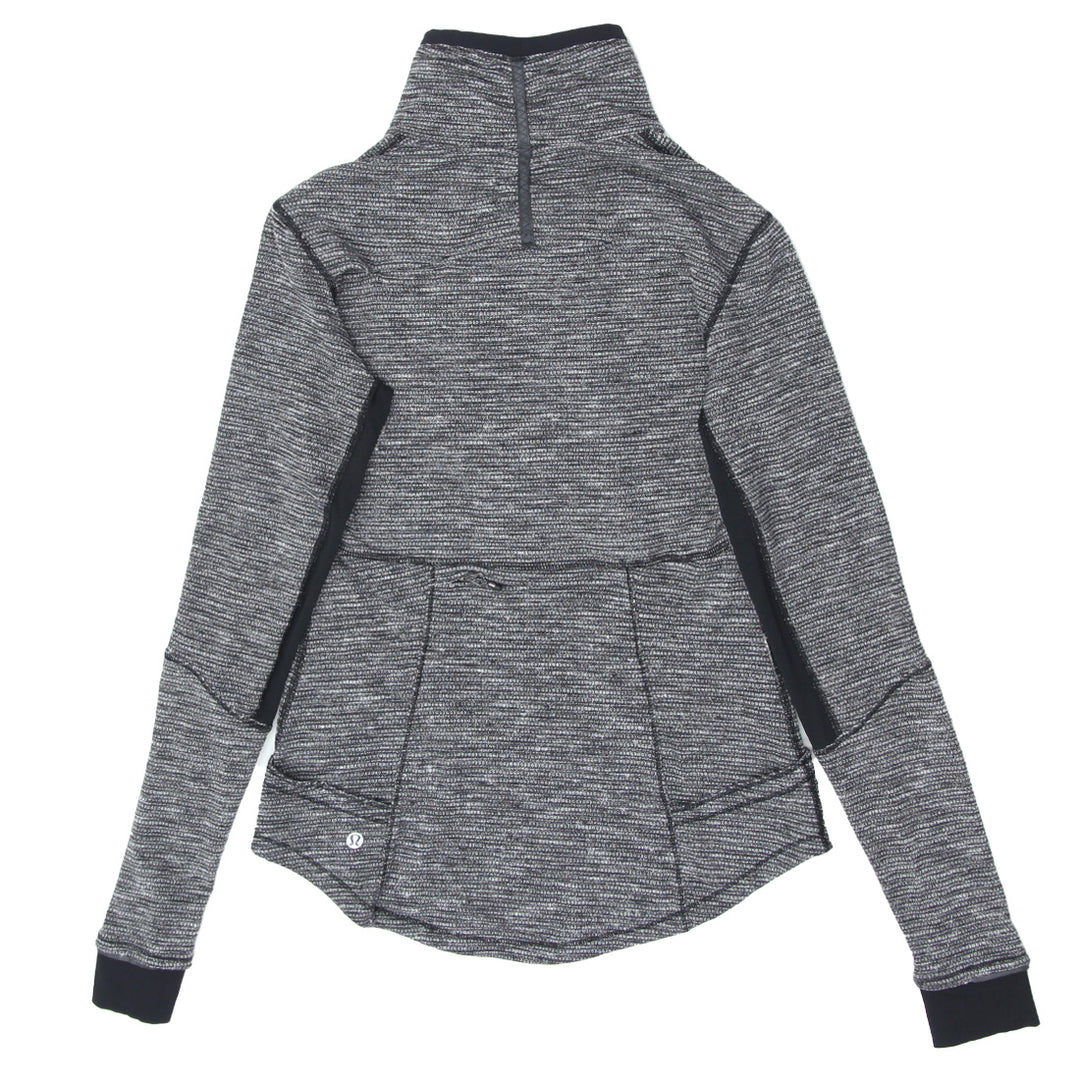 Ladies Lululemon 1/2 Zip Track Jacket