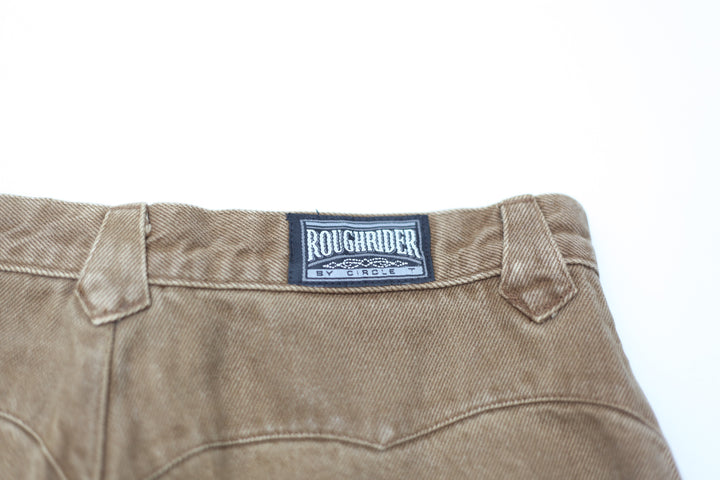 Vintage Roughrider High Waist Brown Jeans