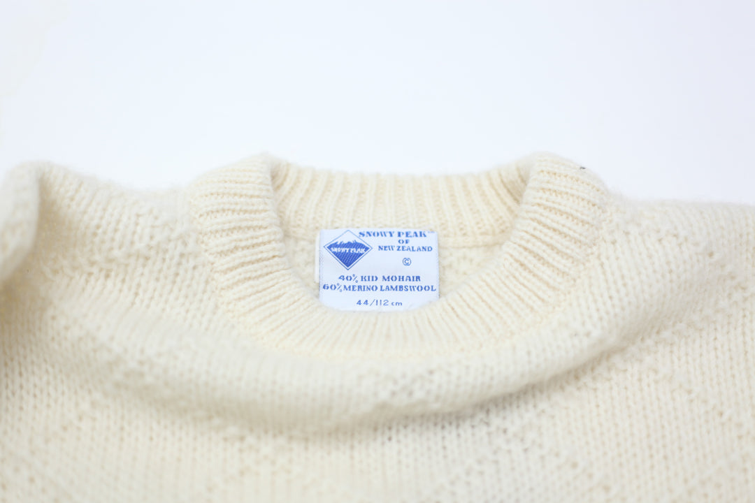 Vintage Snowy Peak Of New Zealand Knitted Sweater
