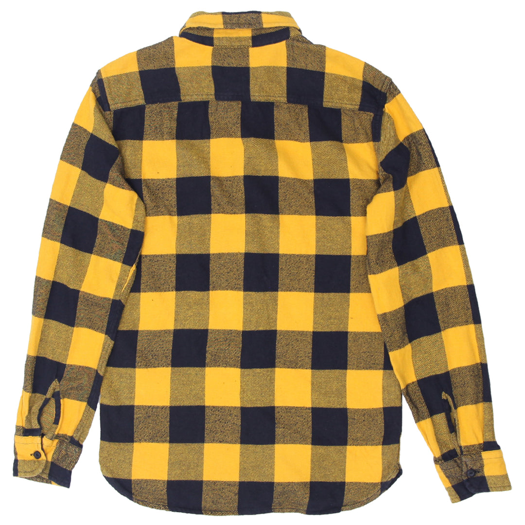 Mens Levi's Black Yellow Flannel Shirt R