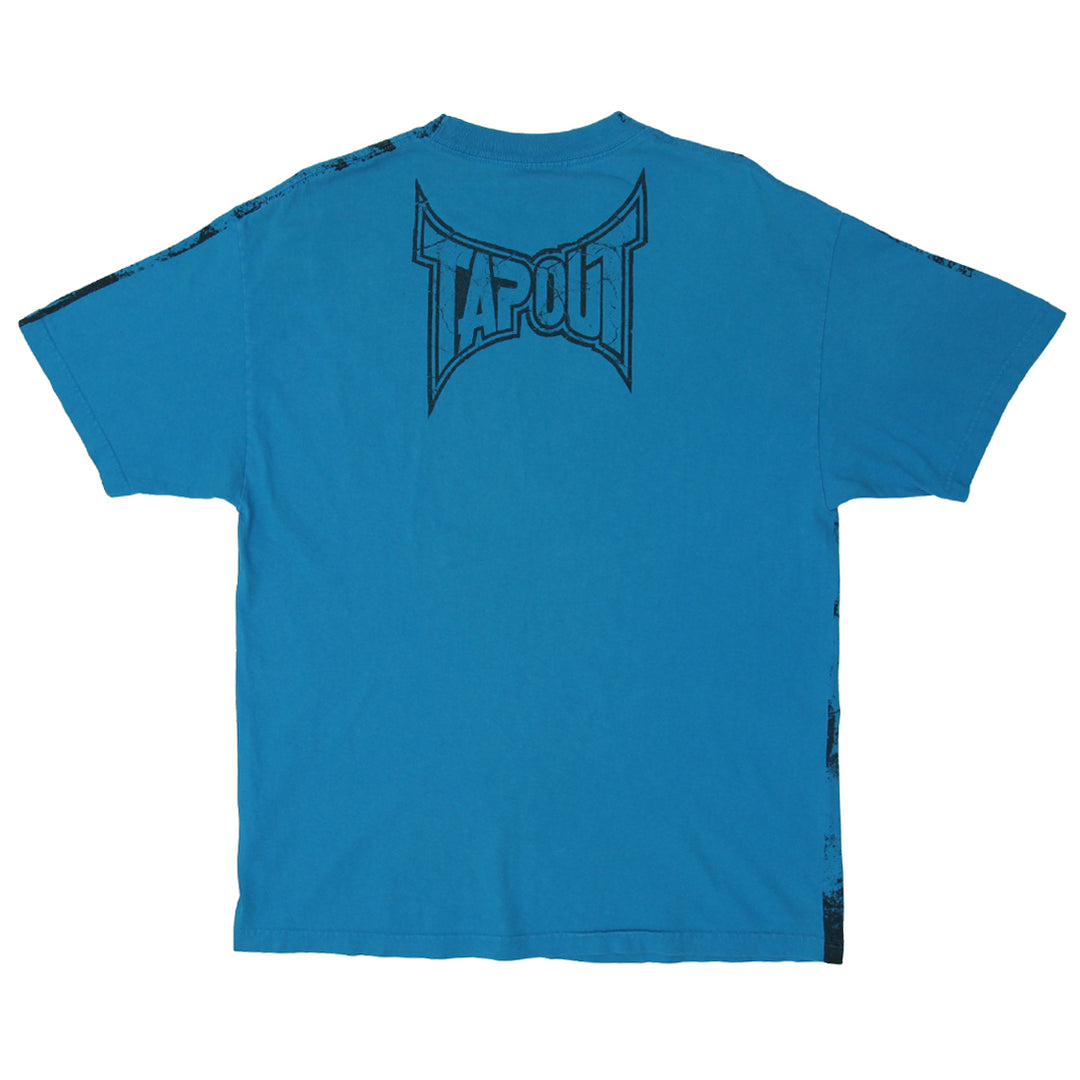 Y2K Mens Tapout Printed Short Sleeve T-Shirt