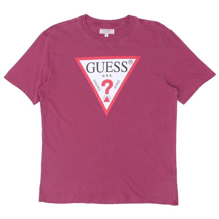 Mens Guess Originals Short Sleeve Logo T-Shirt