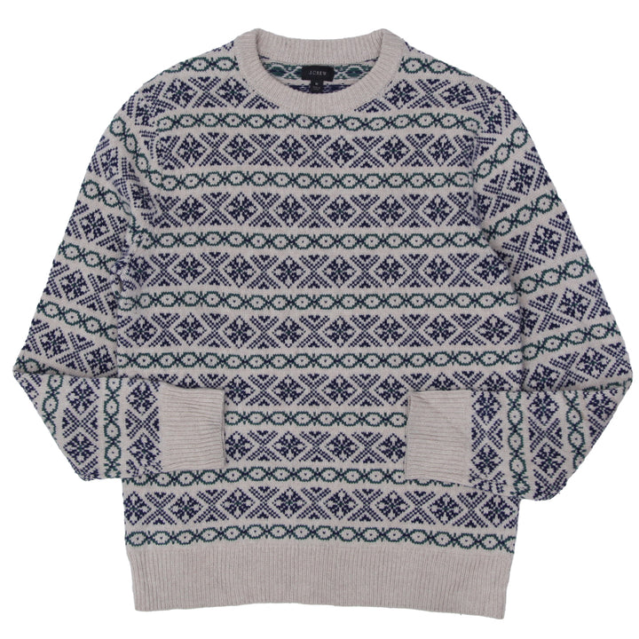 Mens J.Crew Lambswool Crewneck Sweater