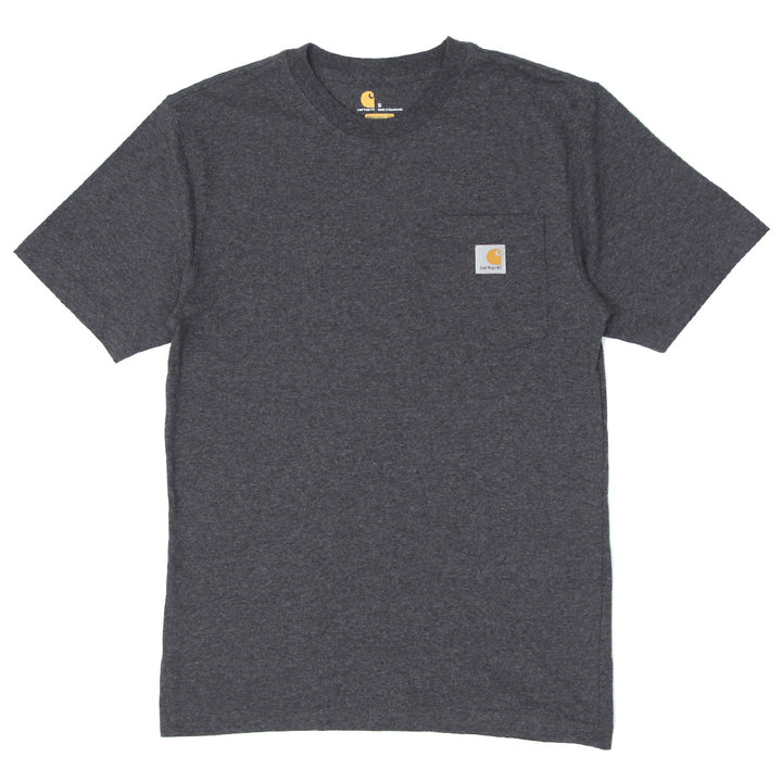 Mens Carhartt Original Fit Pocket T-Shirt Gray