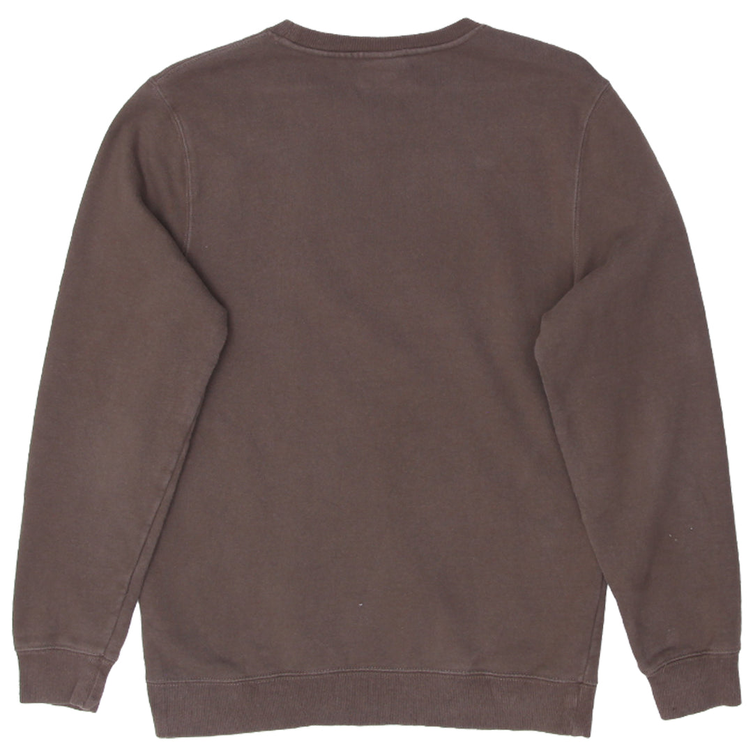 Mens Stussy Crewneck Sweatshirt Brown